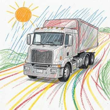 Eighteen Wheels to Amarillo