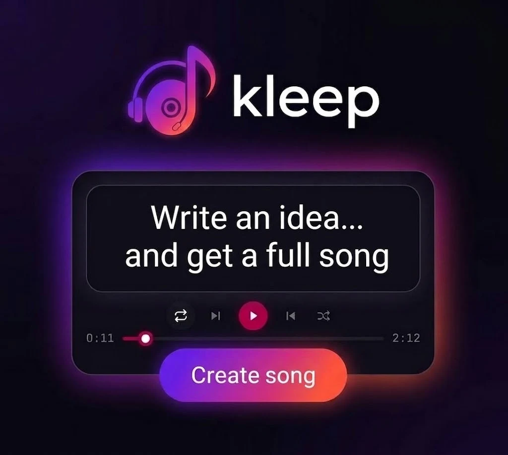 Create music with AI